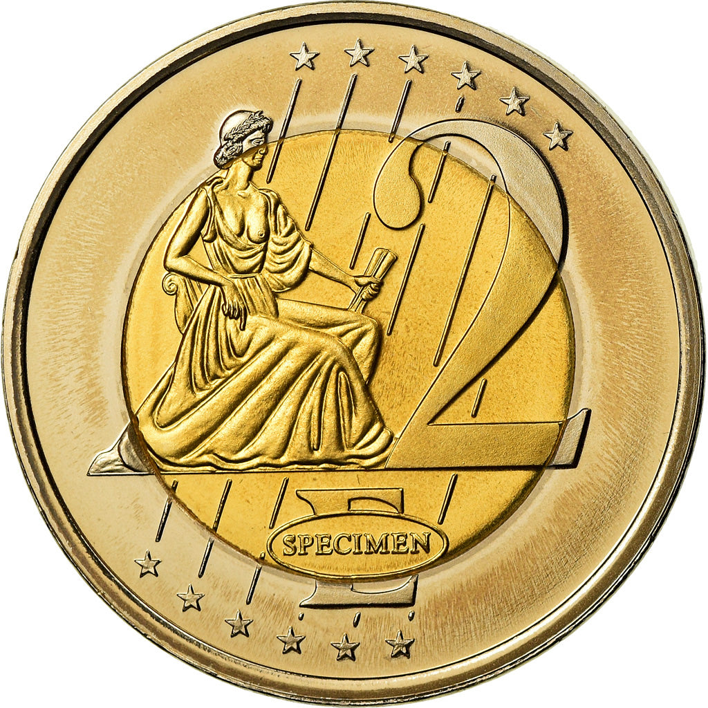 Monaco, medaglia, 2 E, Essai-Trial, 2005, SPL, Bi-metallico