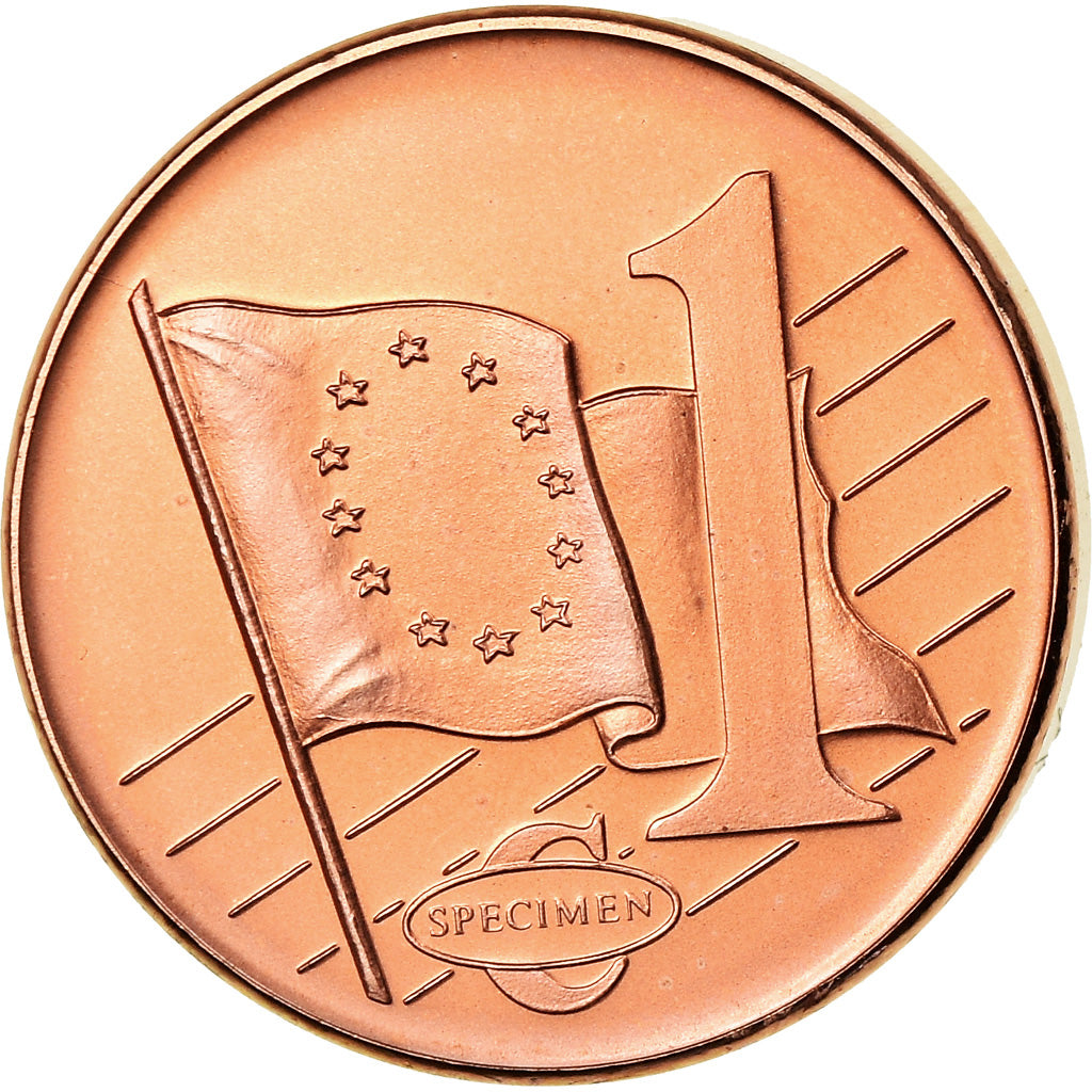 Jersey, Medal, 1 C, Essai Trial, 2003, MS(63), Cobre
