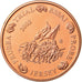 Jersey, Médaille, 5 C, Essai-Trial, 2003, SPL, Cuivre