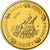 Jersey, Medaille, 50 C, Essai Trial, 2003, UNZ, Copper-Nickel Gilt