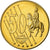 Jersey, Médaille, 50 C, Essai Trial, 2003, SPL, Copper-Nickel Gilt