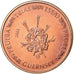 Guernsey, Medaille, 1 C, Essai Trial, 2003, UNC-, Koper