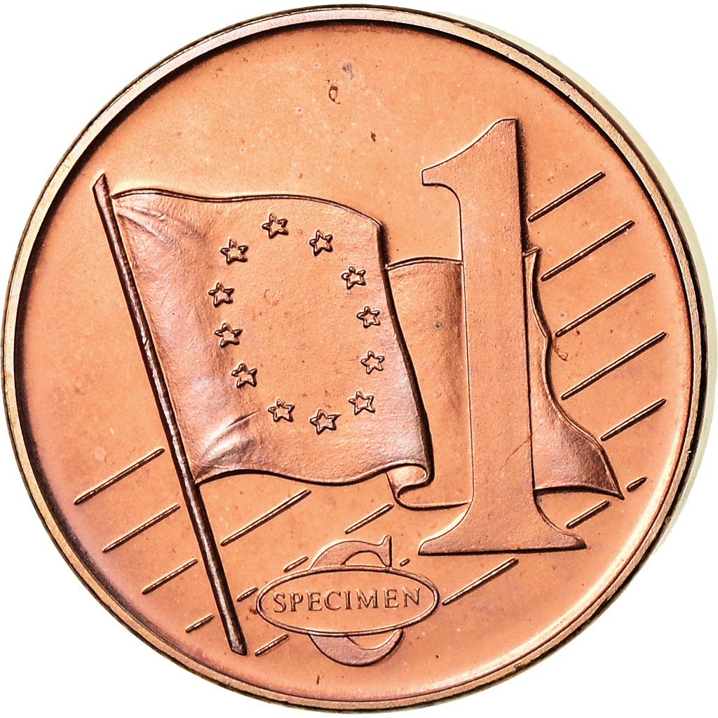 Guernesey, Medal, 1 C, Essai Trial, 2003, MS(63), Cobre