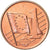 Guernsey, Medal, 1 C, Essai Trial, 2003, MS(63), Copper