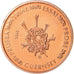 Guernsey, Médaille, 2 C, Essai Trial, 2003, SPL, Cuivre