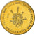 Guernsey, Medaille, 50 C, Essai Trial, 2003, UNZ, Copper-Nickel Gilt