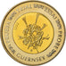 Guernsey, Medal, 2 E, Essai-Trial, 2003, MS(63), Bi-Metallic