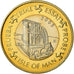 Isle of Man, Medal, 1 E, Essai-Trial, 2003, MS(63), Bi-Metallic