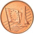Denemarken, Medaille, 1 C, Essai Trial, 2002, UNC-, Koper