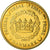 Dänemark, Medaille, 10 C, Essai-Trial, 2002, UNZ, Copper-Nickel Gilt