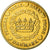 Denemarken, Medaille, 50 C, Essai Trial, 2002, UNC-, Copper-Nickel Gilt