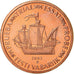 Estonia, Medaille, 2 C, Essai Trial, 2003, UNZ, Kupfer