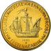 Estónia, Medal, 10 C, Essai-Trial, 2003, MS(63), Cobre-Níquel Dourado