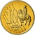 Estland, Medaille, 10 C, Essai-Trial, 2003, UNC-, Copper-Nickel Gilt