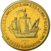 Estonia, Medal, 20 C, Essai-Trial, 2003, MS(63), Copper-Nickel Gilt