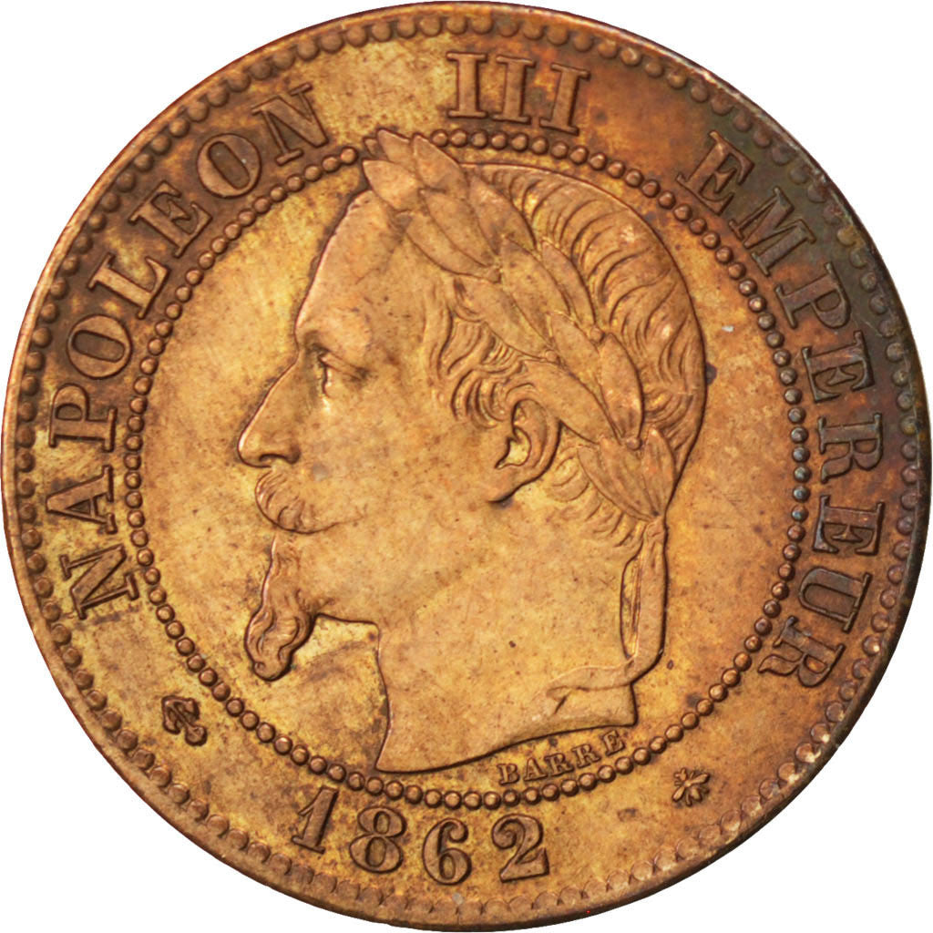 Coin, France, Napoleon III, Napoléon III, 2 Centimes, 1862, Paris, EF(40-45)