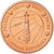 Latvia, Medaille, 1 C, Essai Trial, 2003, UNZ, Kupfer