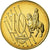 Letland, Medaille, 10 C, Essai-Trial, 2003, UNC-, Copper-Nickel Gilt