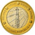 Letland, Medaille, 1 E, Essai-Trial, 2003, UNC-, Bi-Metallic