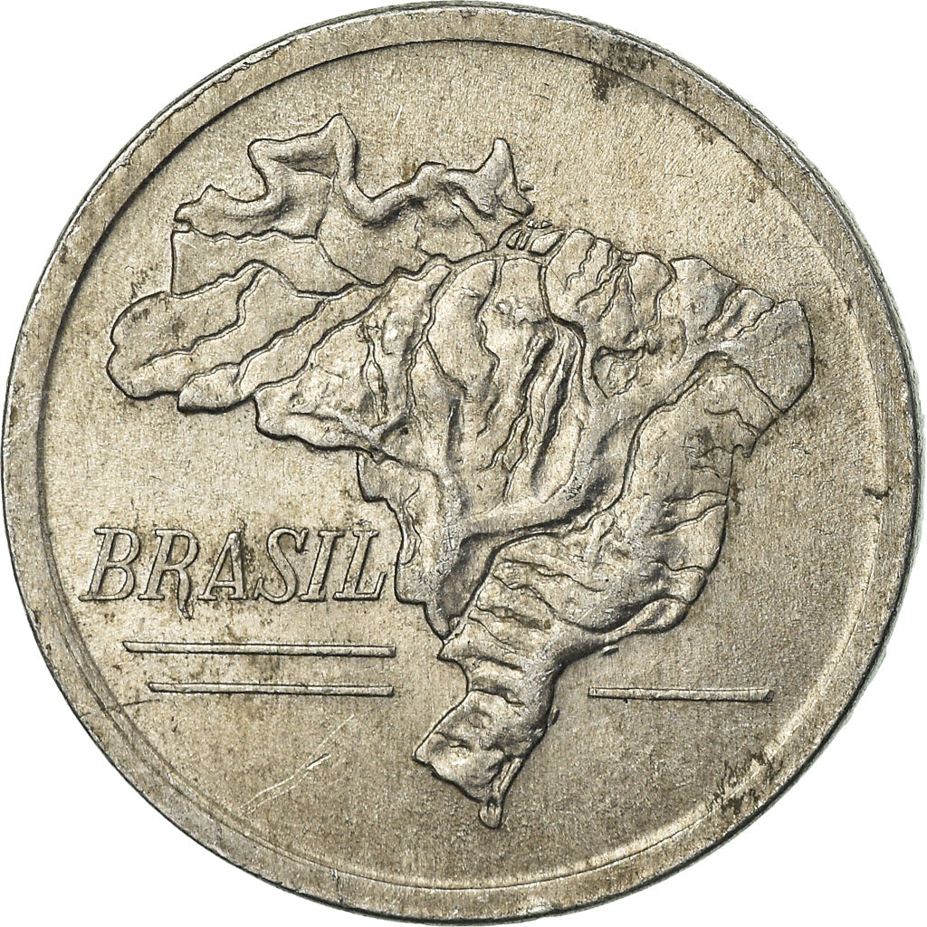 Monnaie, Brésil, 20 Cruzeiros, 1965, TTB, Aluminium, KM:573