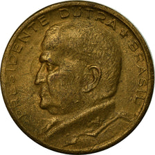 Moneda, Brasil, 50 Centavos, 1949, MBC, Aluminio - bronce, KM:563