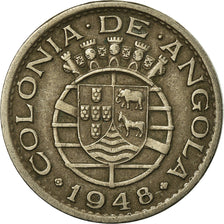 Coin, Angola, 50 Centavos, 1948, EF(40-45), Nickel-Bronze, KM:72