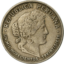 Coin, Peru, 10 Centavos, 1937, London, EF(40-45), Copper-nickel, KM:214.2