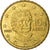 Grécia, 10 Euro Cent, 2002, EF(40-45), Latão, KM:184