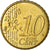 Grécia, 10 Euro Cent, 2002, EF(40-45), Latão, KM:184