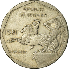 Monnaie, Colombie, 10 Pesos, 1981, TTB, Copper-Nickel-Zinc, KM:270