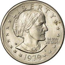 Coin, United States, Susan B. Anthony Dollar, Dollar, 1979, U.S. Mint