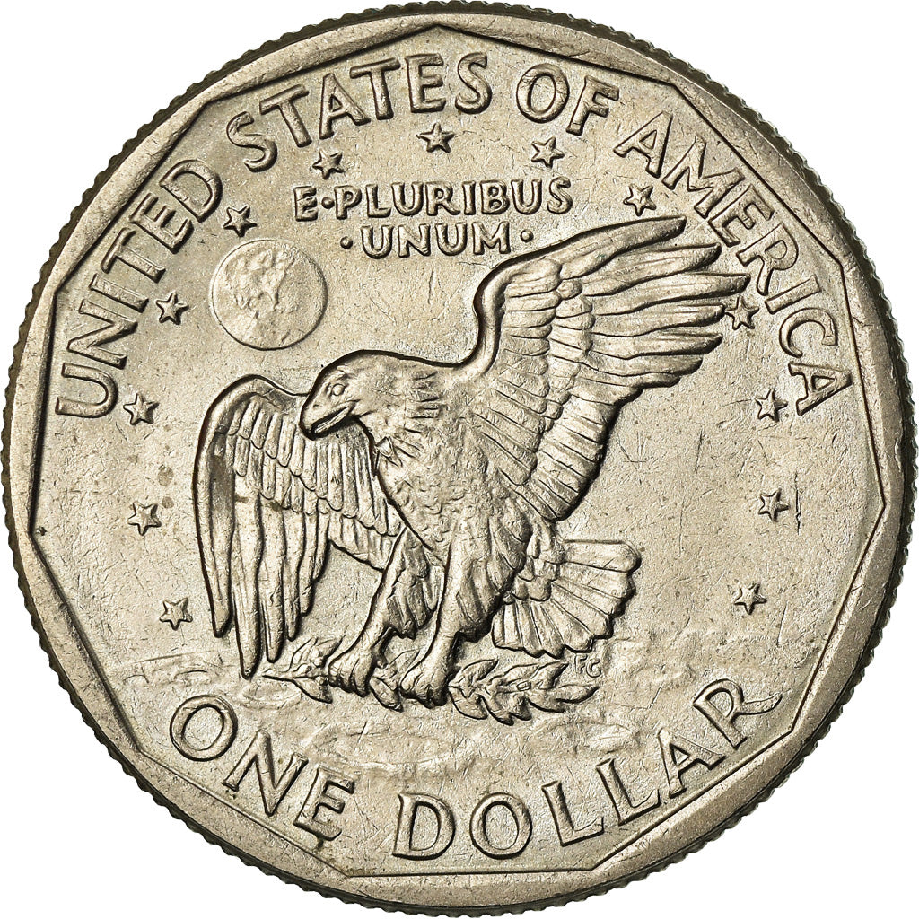 Coin, United States, Susan B. Anthony Dollar, Dollar, 1979, U.S. Mint