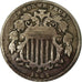 Monnaie, États-Unis, Shield Nickel, 5 Cents, 1883, U.S. Mint, Philadelphie