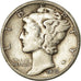 Coin, United States, Mercury Dime, Dime, 1939, U.S. Mint, Philadelphia