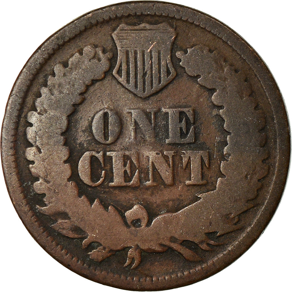 Coin, United States, Indian Head Cent, Cent, 1864, U.S. Mint, Philadelphia