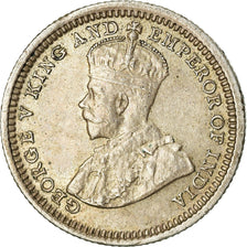 Coin, Hong Kong, George V, 5 Cents, 1932, EF(40-45), Silver, KM:18