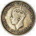 Moneda, Gran Bretaña, George VI, 4 Pence, Groat, 1942, MBC, Plata, KM:851