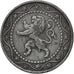 BELGIUM, 25 Centimes, 1915, KM #82, AU(50-53), Zinc, 26, 6.42