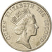 Moneda, Hong Kong, Elizabeth II, 5 Dollars, 1986, MBC, Cobre - níquel, KM:56