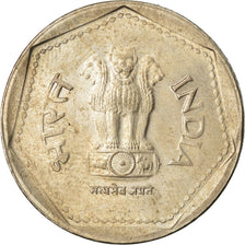 Coin, INDIA-REPUBLIC, Rupee, 1986, EF(40-45), Copper-nickel, KM:79.1