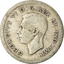 Coin, Canada, George VI, 10 Cents, 1938, Royal Canadian Mint, Ottawa, VF(20-25)
