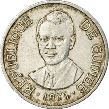 Coin, Guinea, Syli, 1971, EF(40-45), Aluminum, KM:43