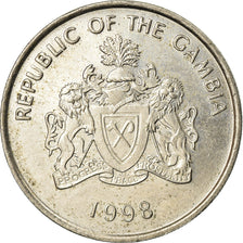 Coin, GAMBIA, THE, 25 Bututs, 1998, EF(40-45), Copper-nickel, KM:57