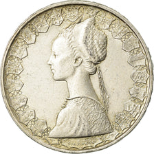 Coin, Italy, 500 Lire, 1959, Rome, EF(40-45), Silver, KM:98