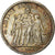 Moeda, França, Hercule, 5 Francs, 1872, Paris, AU(55-58), Prata, KM:820.1