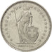 Coin, Switzerland, Franc, 1987, Bern, AU(55-58), Copper-nickel, KM:24a.3