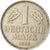 Coin, GERMANY - FEDERAL REPUBLIC, Mark, 1956, Munich, EF(40-45), Copper-nickel