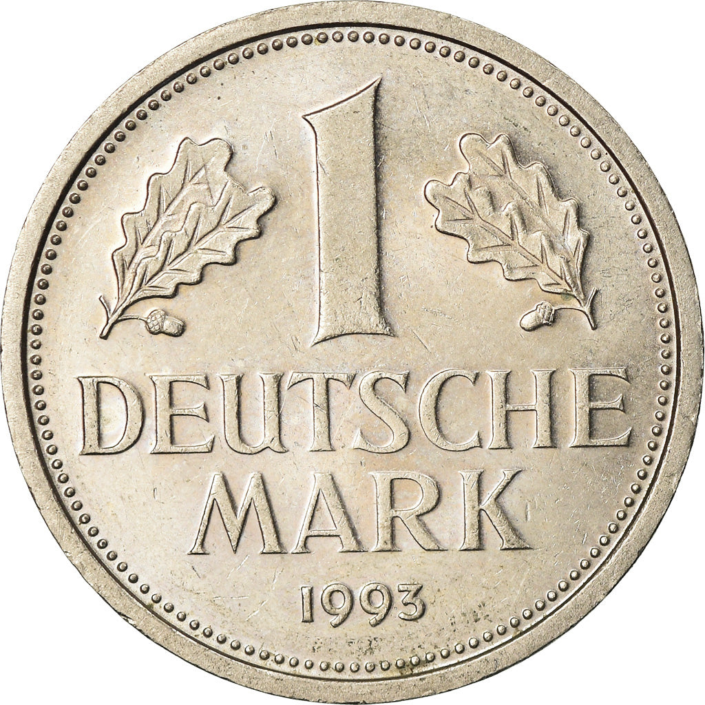 Coin, GERMANY - FEDERAL REPUBLIC, Mark, 1993, Berlin, AU(55-58), Copper-nickel