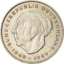 Coin, GERMANY - FEDERAL REPUBLIC, 2 Mark, 1976, Karlsruhe, AU(55-58)