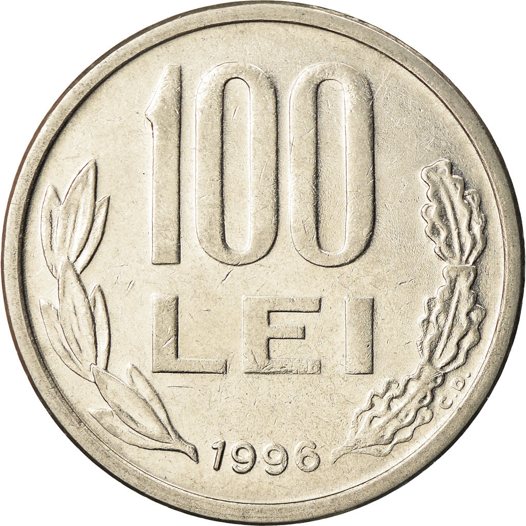 Monnaie, Roumanie, 100 Lei, 1996, TTB, Nickel plated steel, KM:111